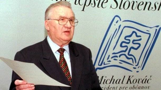 Умер бывший президент Словакии Михал Ковач