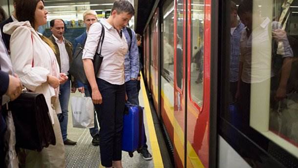 Савченко прокомментировала слухи о поездке к Захарченко