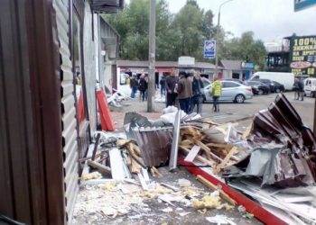 В Киеве разбили более 30 киосков: появились фото