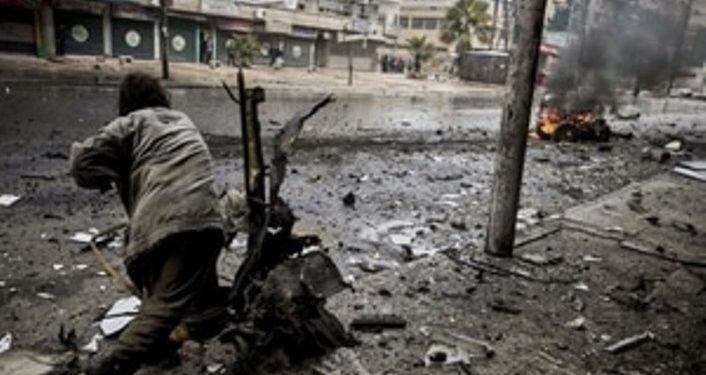 На медучреждение в Алеппо сбросили бочковые и кассетные бомбы