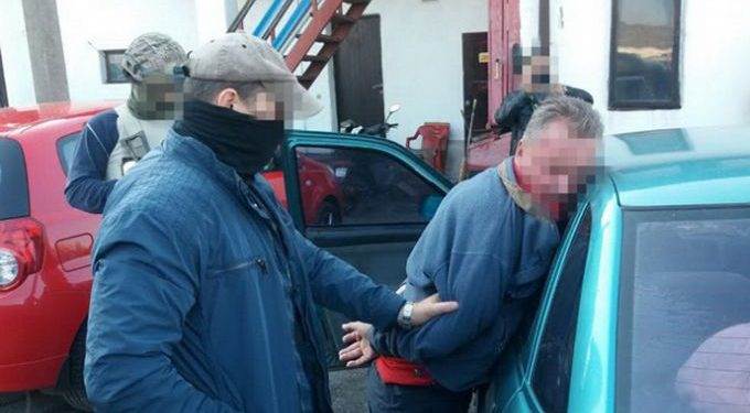 В сети появилось видео задержания российского шпиона в Украине