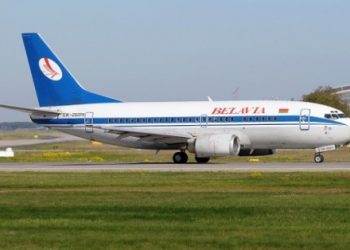 В украинском аеропорту задержали белорусский самолет