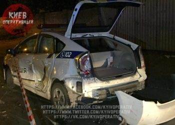 Сын нардепа устроил аварию в Киеве