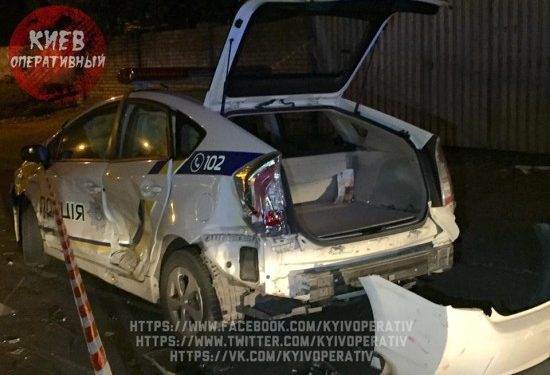 Сын нардепа устроил аварию в Киеве