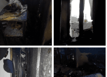 В Днепропетровской области пытались сжечь церковь