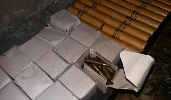 В Мариуполе на железнодорожной станции нашли мешок с боеприпасами