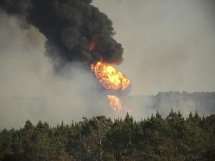 В результате взрыва на газопроводе в США погиб человек