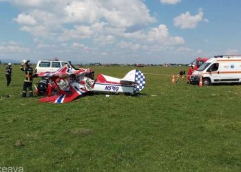 В Румынии в воздухе произошла авария двух самолетов