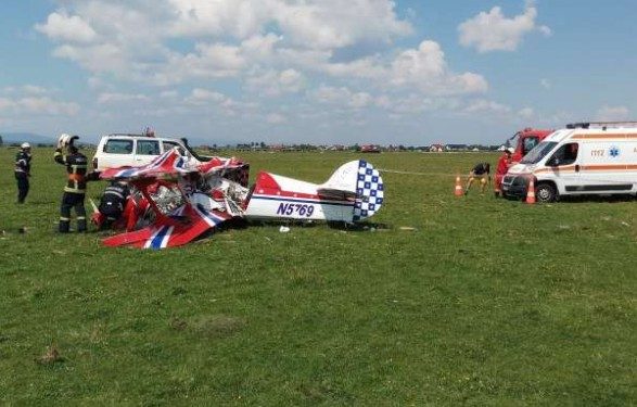 В Румынии в воздухе произошла авария двух самолетов